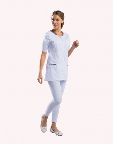 Blouse esthéticienne noire...