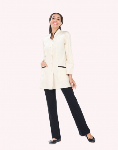 Blouse esthéticienne...