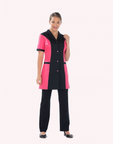 Blouse médicale bicolore -...