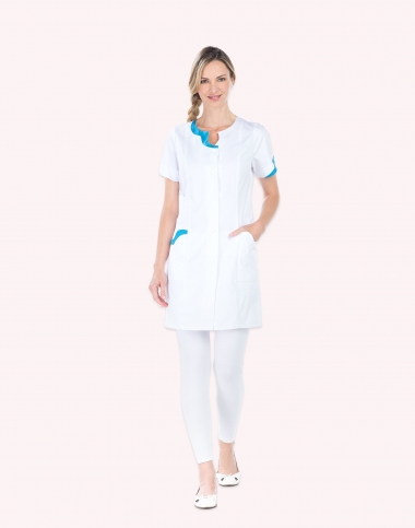 Blouse esthéticienne chic...