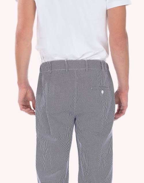 Pantalon cuisine pied de...