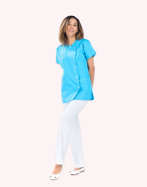 Blouse médicale couleur -...