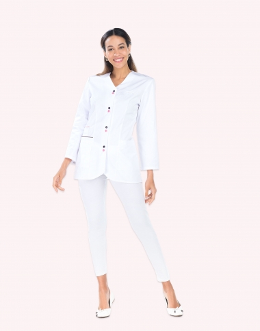 Blouse esthéticienne...