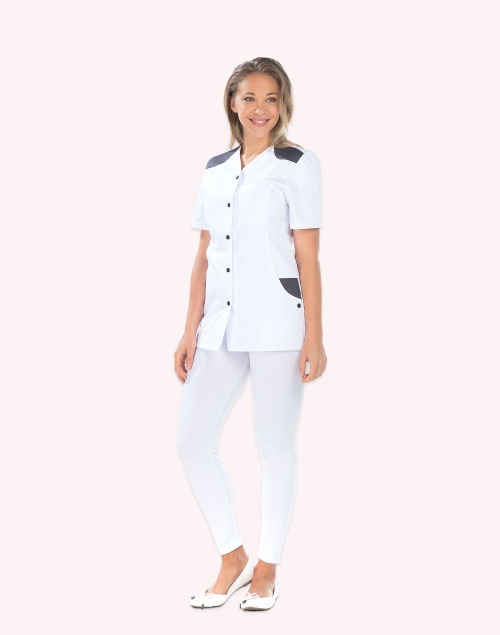 Blouse pharmacie 6 poches -...