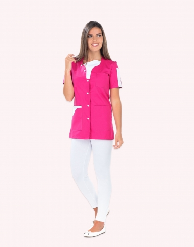 Tunique de travail fuchsia...