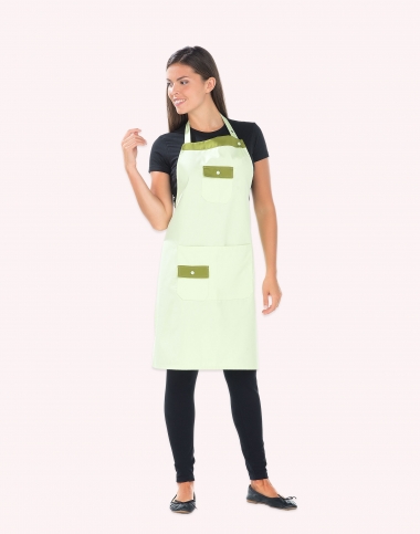 Tablier à bavette coloré...