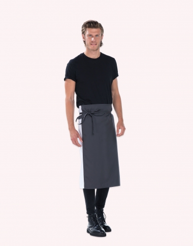 Tablier noir sans bavette...