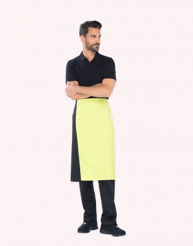 Tablier noir sans bavette...