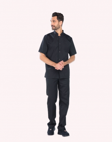 Tunique médicale noire STEPH