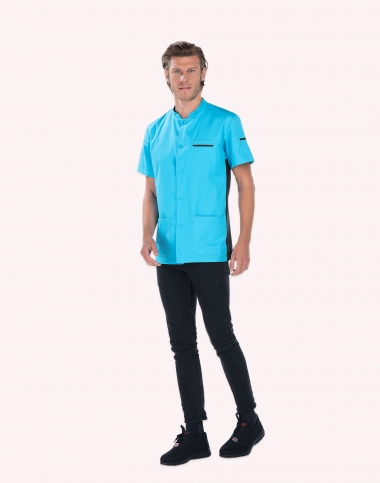 Blouse médicale stretch -...