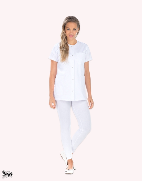 Blouse blanche infirmière...