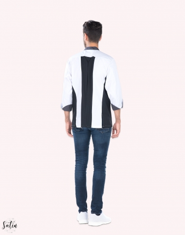 Veste de cuisine rouge ENZO