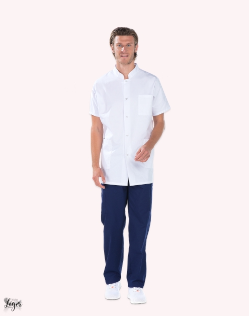 Blouse blanche médicale -...