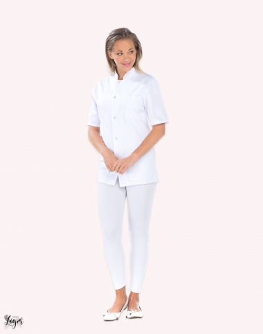 Tunique médicale noire STEPH