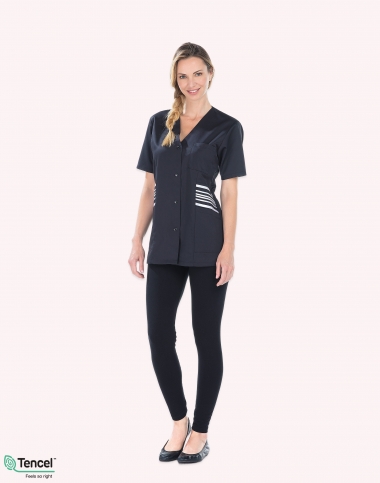 Tunique esthéticienne rose ZOE