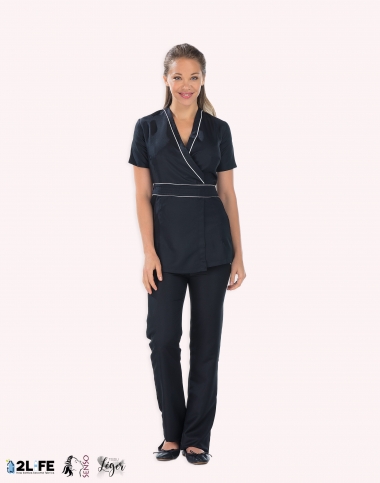 Blouse esthéticienne kimono...