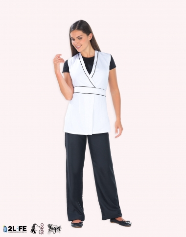 Blouse cache coeur...