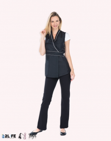 Blouse cache coeur...