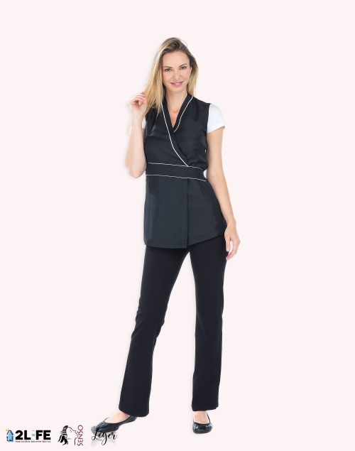 Blouse esthéticienne kimono...