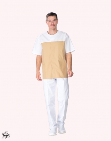 Blouse vétérinaire homme -...